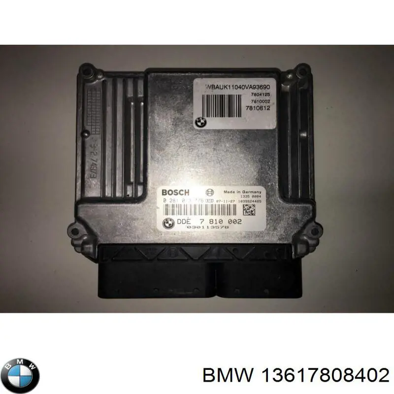 13617812502 BMW módulo de control del motor (ecu)