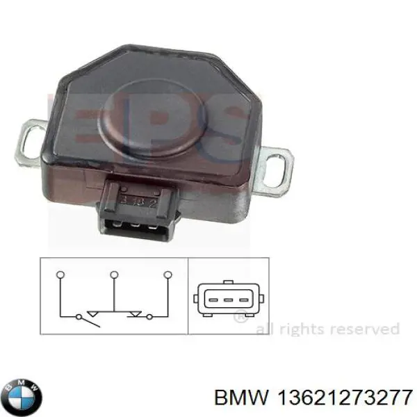 Sensor, posición mariposa BMW 13621273277 precio, desde 49,64 EUR