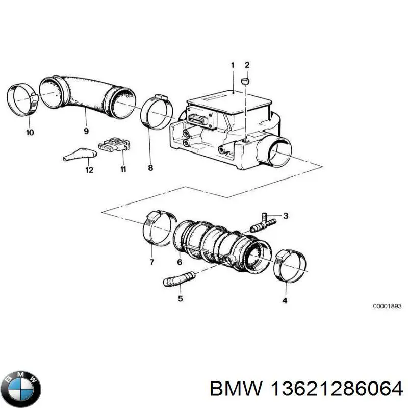 Comprar 13621286064 BMW Sensor de masa de aire