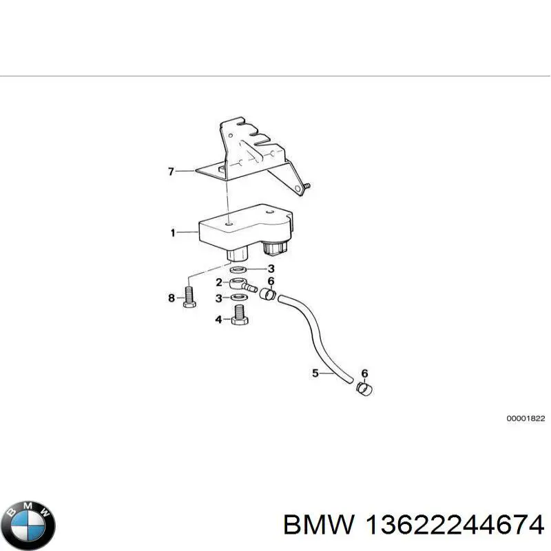 Comprar 13622244674 BMW Sensor de presión del colector de admisión