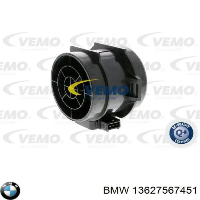 Caudalímetro 13627567451 BMW