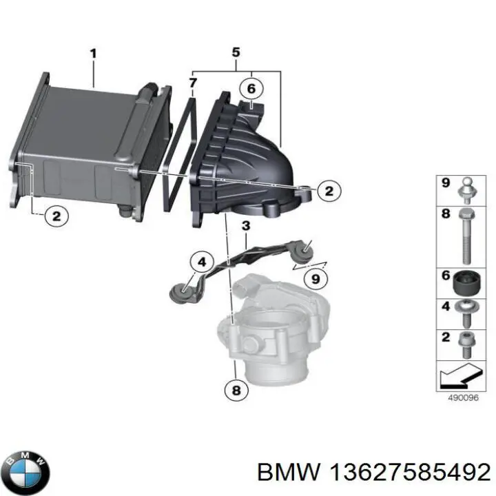 Comprar 15189 FAE Sensor de presión del colector de admisión