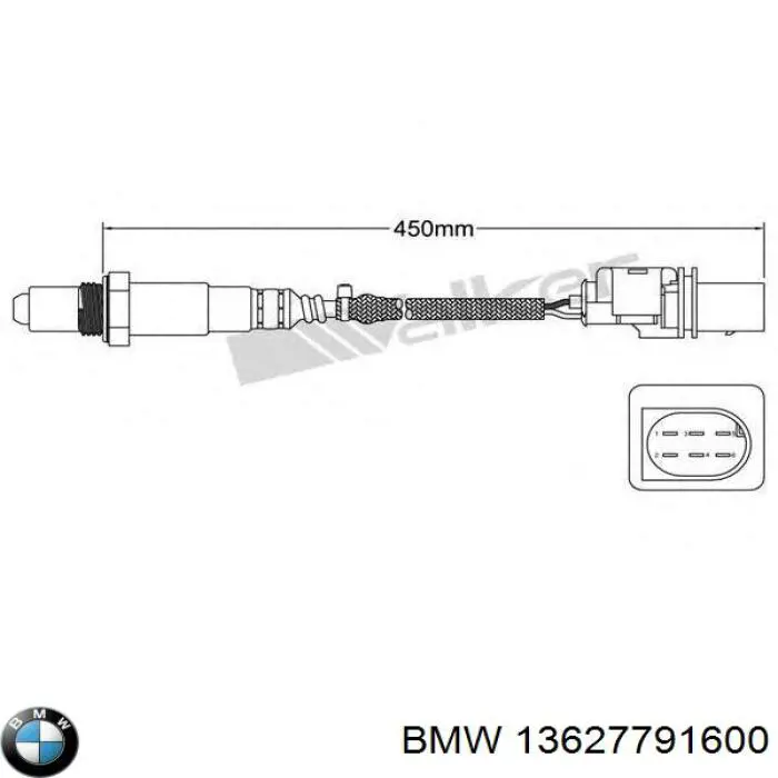 Comprar 13627791600 BMW Sensor de oxígeno previo al catalizador