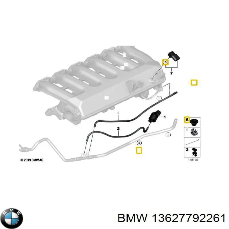  BMW 13627792261 precio, desde 7,18 EUR