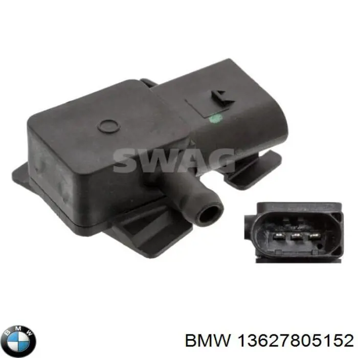 Sensor de presión de gases de escape BMW 13627805152 precio, desde 34,10 EUR