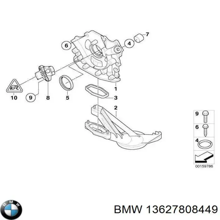 Sensor de posición del cigüeñal Ford Fiesta JH, JD