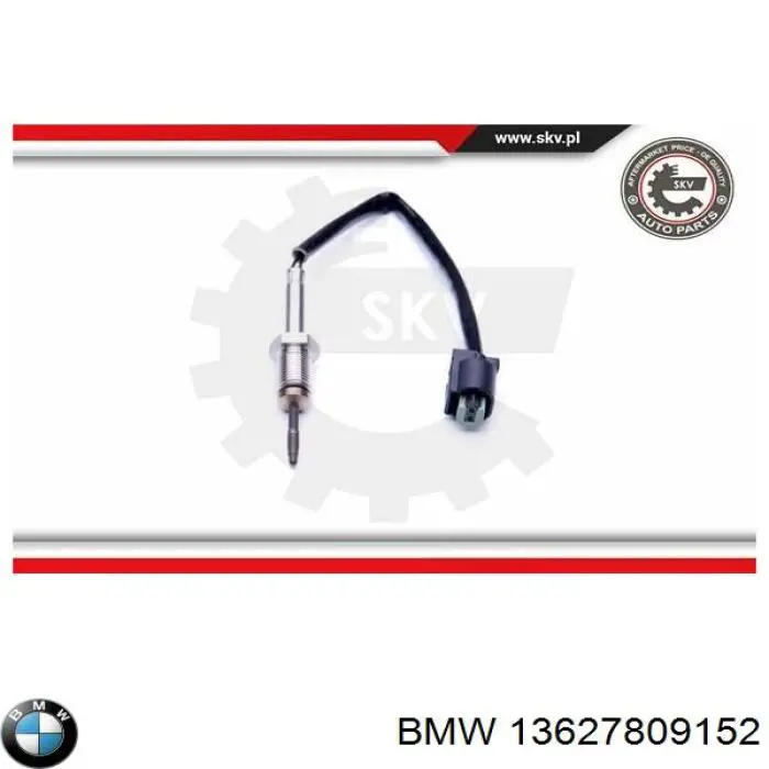 13627809152 BMW Sensor de temperatura de gases de escape antes del catalizador