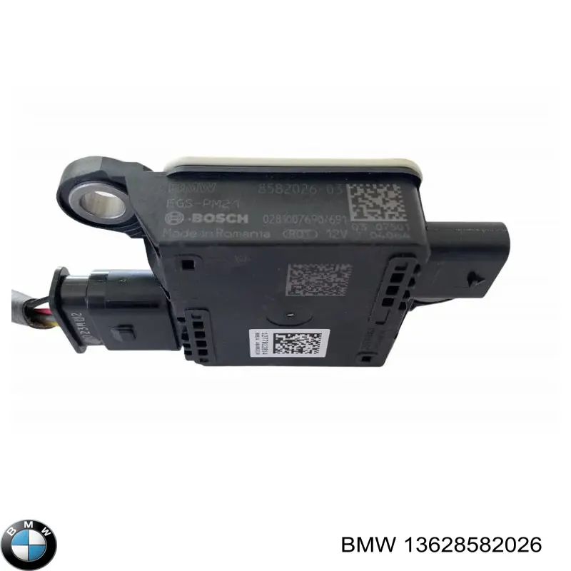 Sensor de óxidos de nitrógeno NOx BMW 13628582026