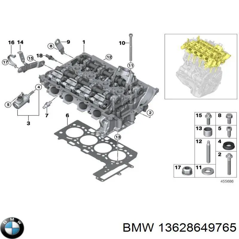 13628649765 BMW sensor de temperatura del refrigerante