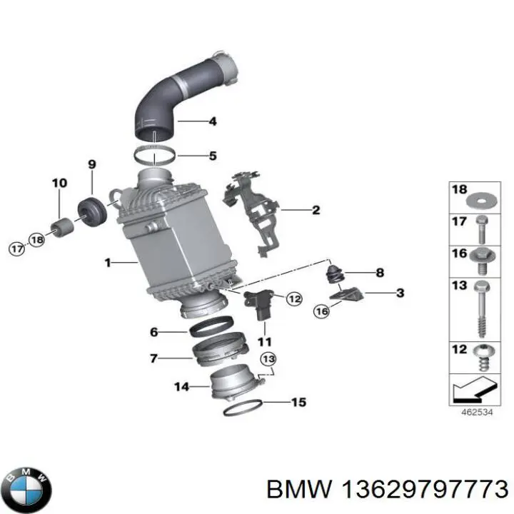 Comprar 13629797773 BMW Sensor de presión del colector de admisión