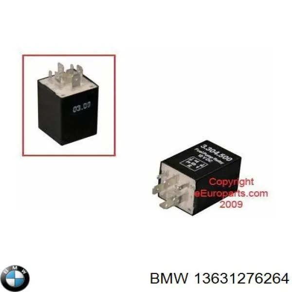 Comprar 13631276264 BMW Relé de bomba eléctrica de combustible