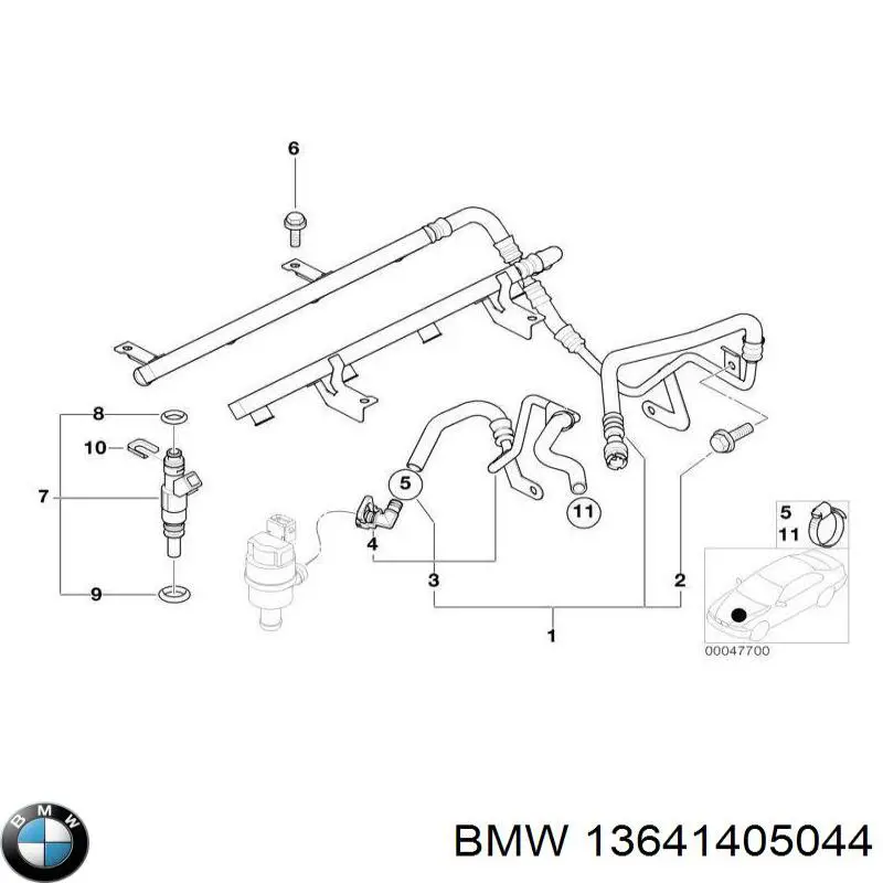 0280150792 Bosch Inyector de combustible
