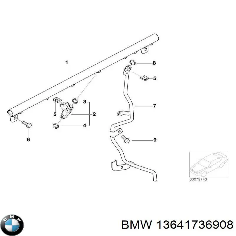 Comprar 13641736908 BMW Inyector