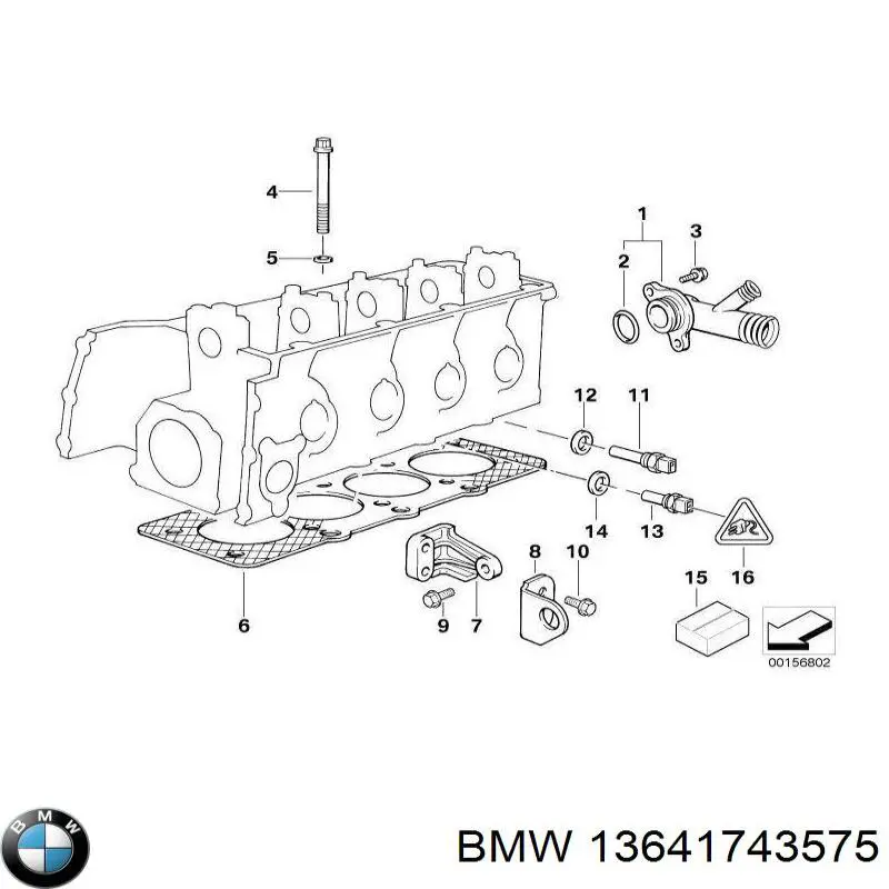 Comprar 13641743575 BMW Junta de inyectores