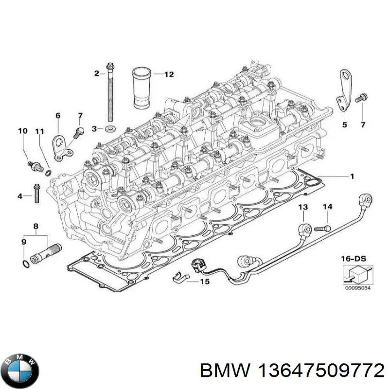 13647509772 BMW junta de inyectores