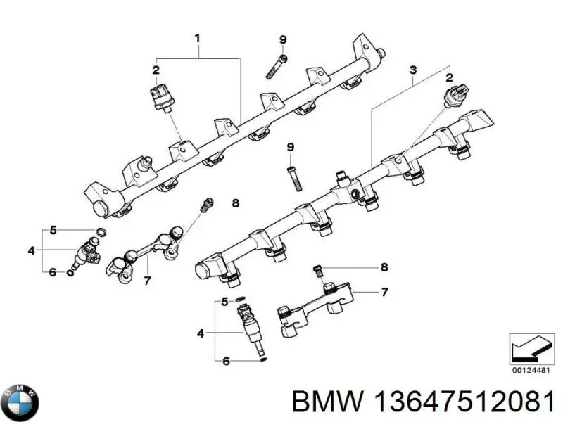 Comprar 13647512081 BMW Inyector