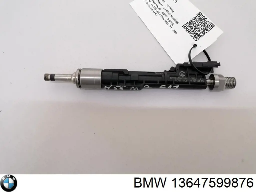 13647599876 BMW inyector