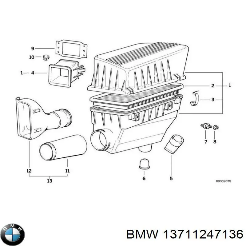 Comprar 13711247136 BMW 
