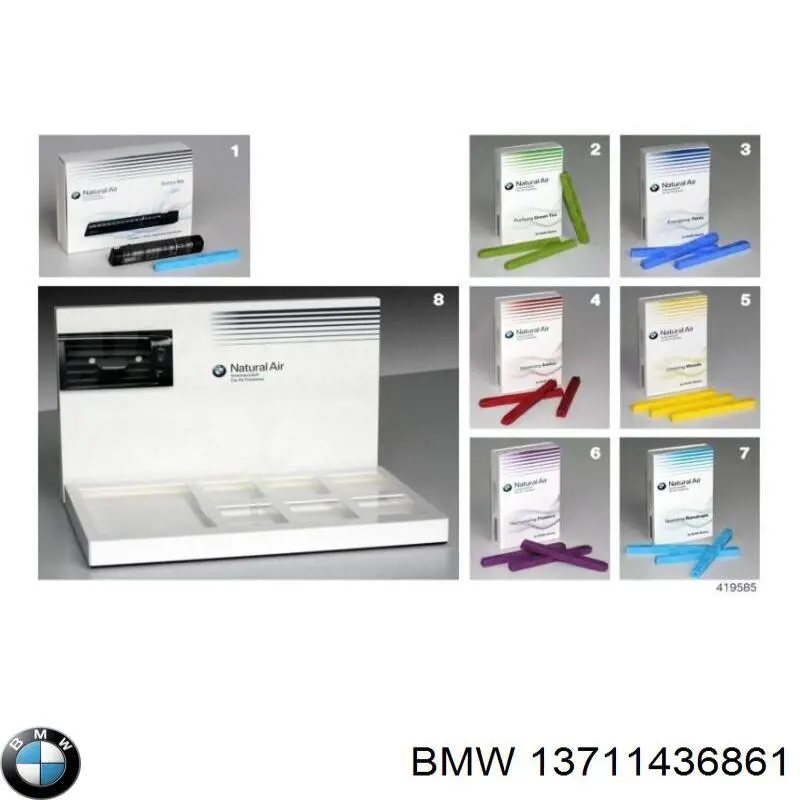 Entrada del filtro de aire BMW 13711436861 precio, desde 28,88 EUR