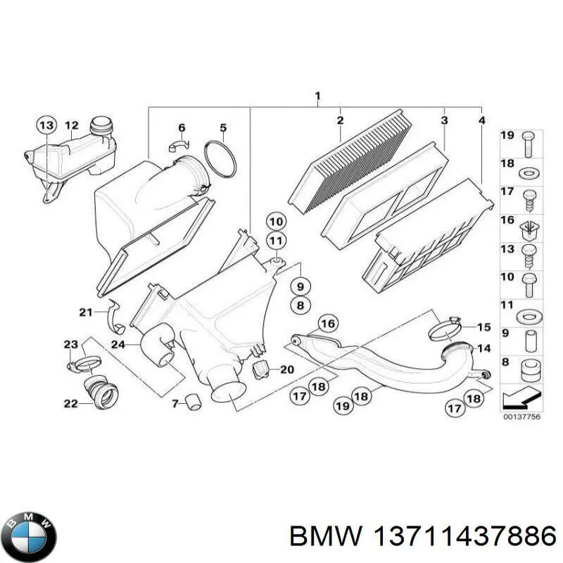 Comprar 13711437886 BMW 