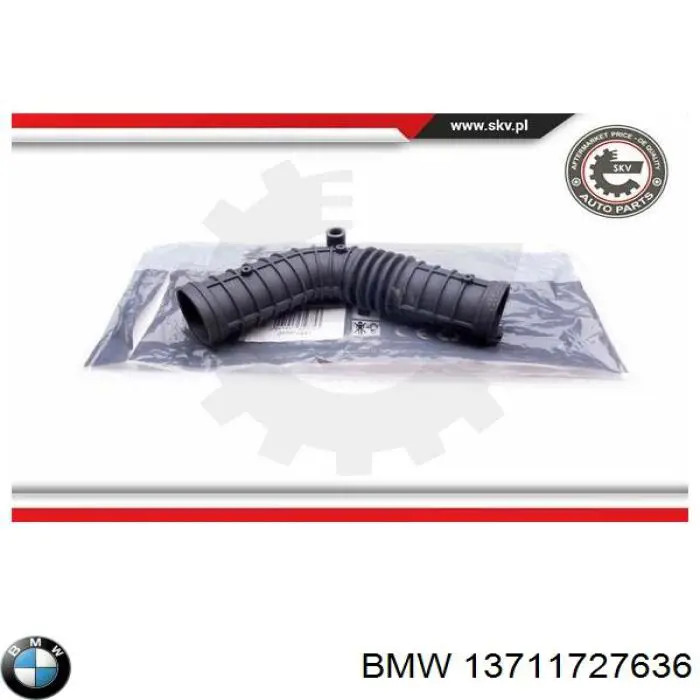 Manguito de aire del medidor de masa de aire BMW 13711727636 precio, desde 31,75 EUR