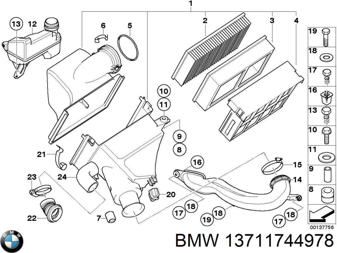 Comprar 13711744978 BMW 