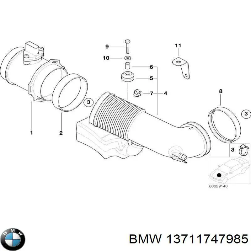  BMW 13711747985 precio, desde 10,10 EUR