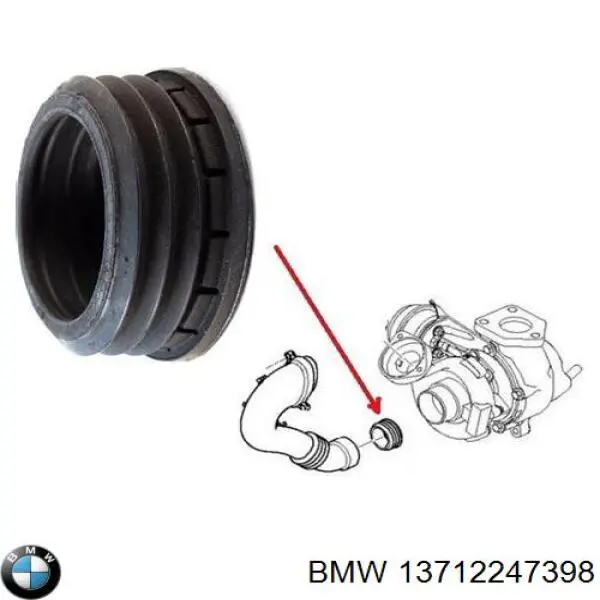 Comprar BTH1696 Borg&beck Anillo del conducto de salida de la carcasa del filtro de aire