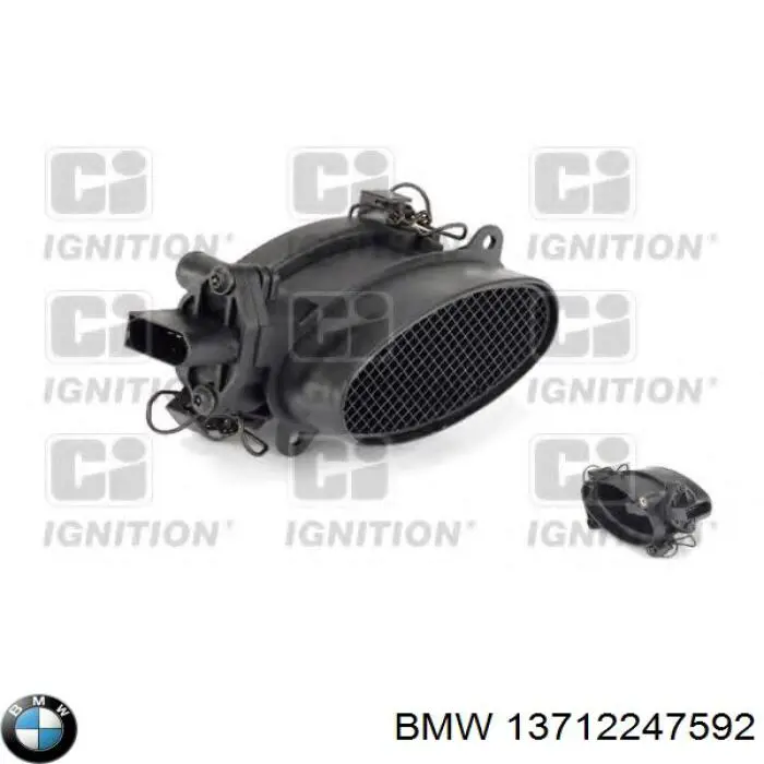 Medidor de flujo de aire BMW 13712247592 precio, desde 69,70 EUR