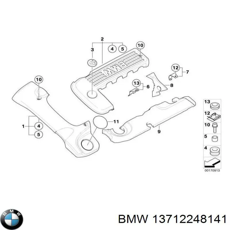 Emblema de capó BMW 13712248141 precio, desde 48,78 EUR