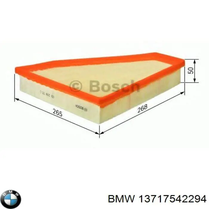 13717542294 BMW filtro combustible