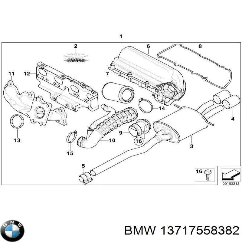 El filtro de aire BMW 13717558382 precio, desde 32,76 EUR