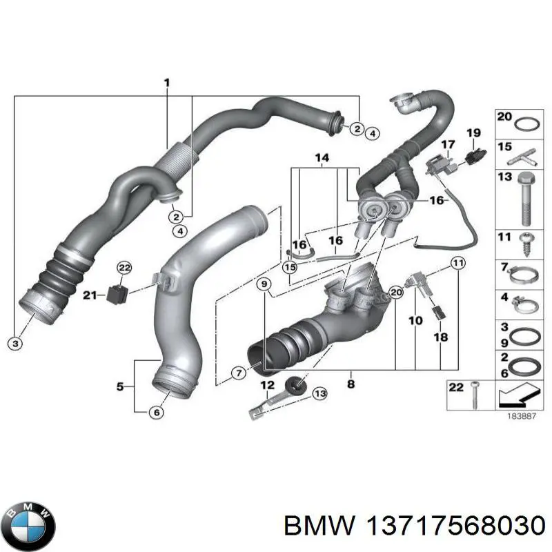 Comprar 13717568030 BMW 