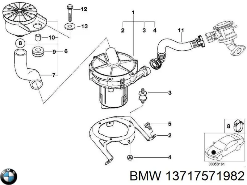  BMW 13717571982 precio, desde 7,11 EUR