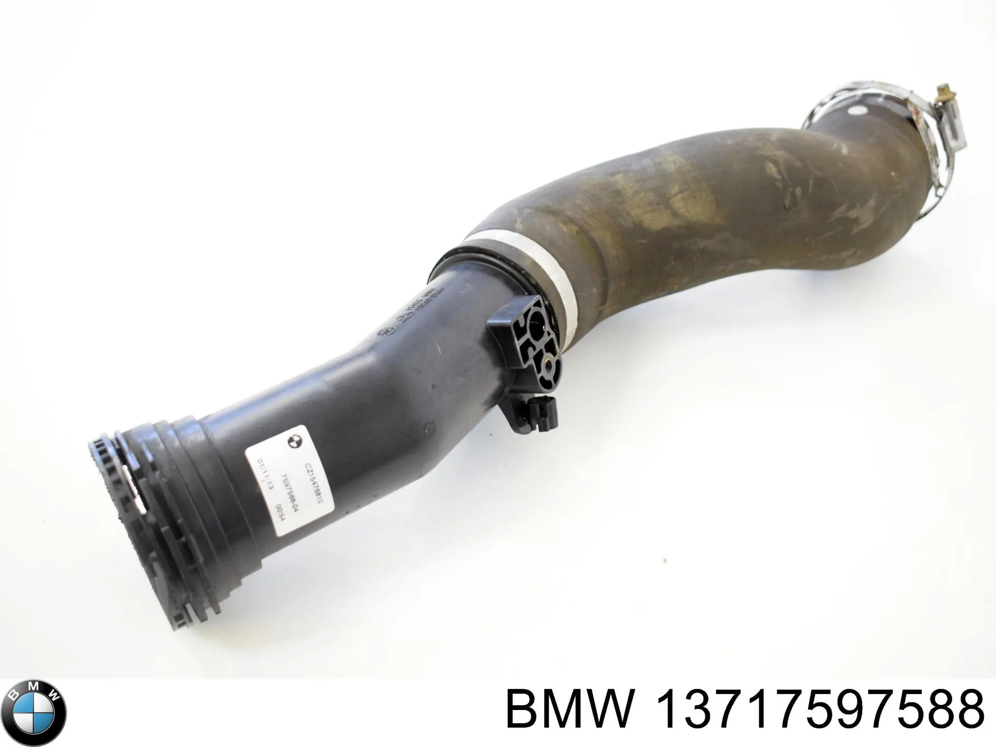 13717597588 BMW tubo flexible de aire de sobrealimentación derecho