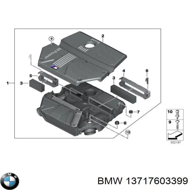  BMW 13717603399 precio, desde 14,40 EUR