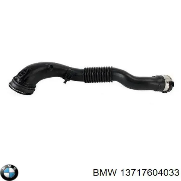 13717604033 BMW tubo flexible de aire de sobrealimentación izquierdo