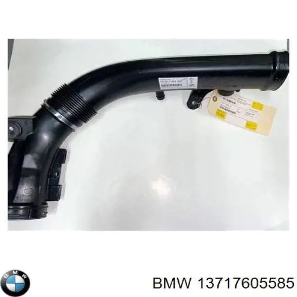 13717605585 BMW tubo flexible de aspiración, salida del filtro de aire