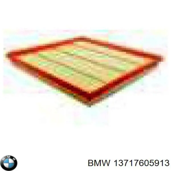 13717605913 BMW Filtro de aire de motor