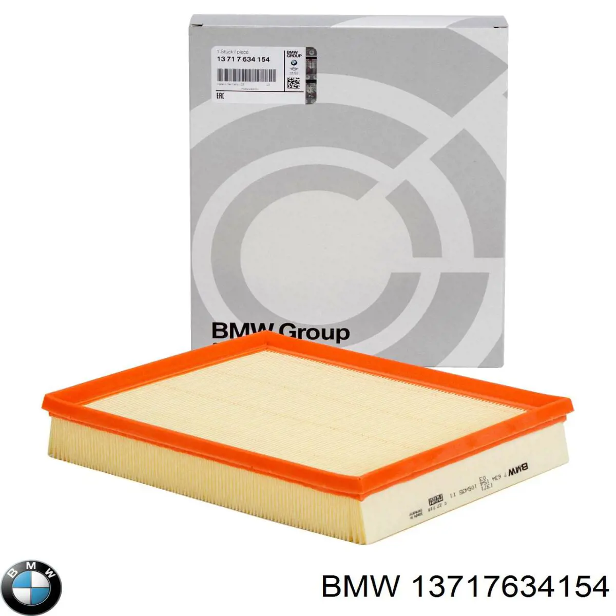 13717634154 BMW Filtro de aire de motor