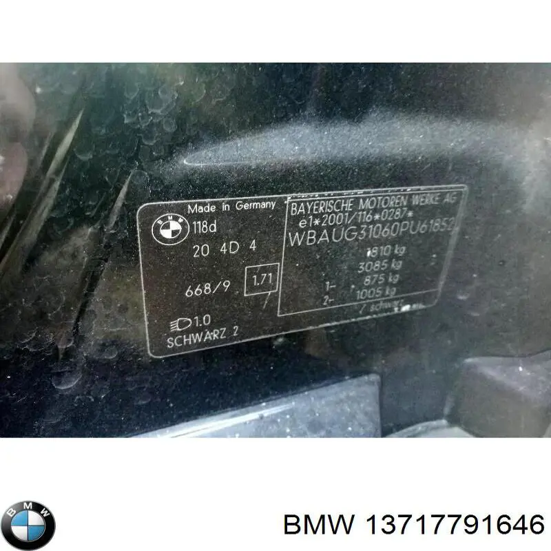  BMW 13717791646 precio, desde 75,50 EUR