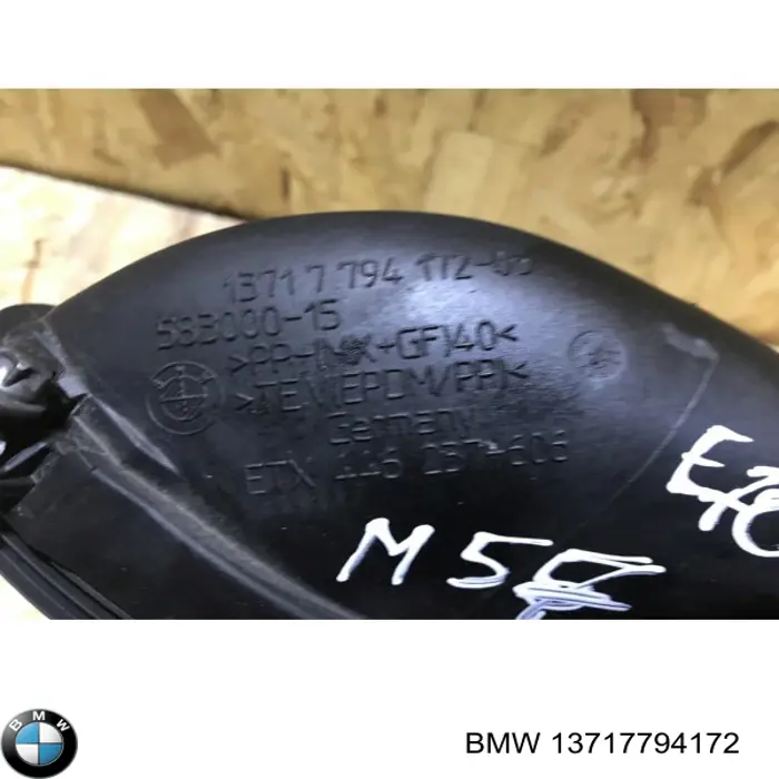 Comprar 13717794172 BMW Manguito de aire del medidor de masa de aire
