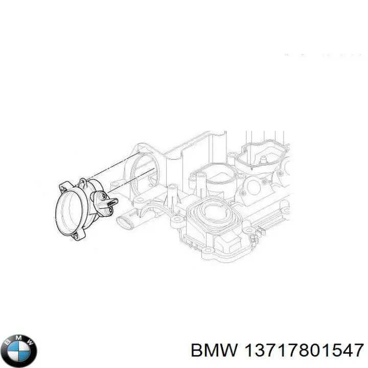 Comprar 13717801547 BMW Manguito de aire del medidor de masa de aire