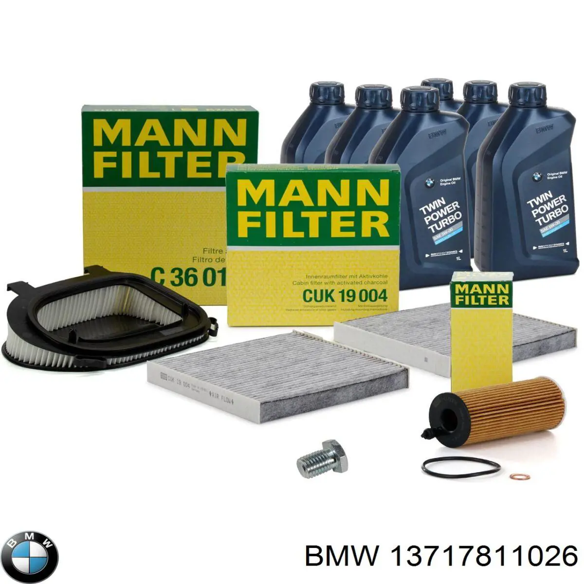 Filtro de aire 13717811026 BMW