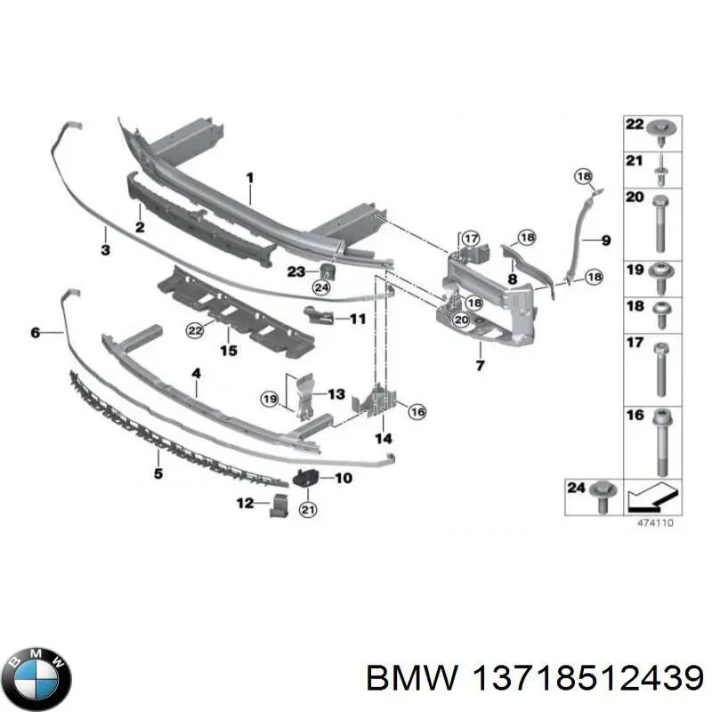 Comprar 13718512439 BMW 