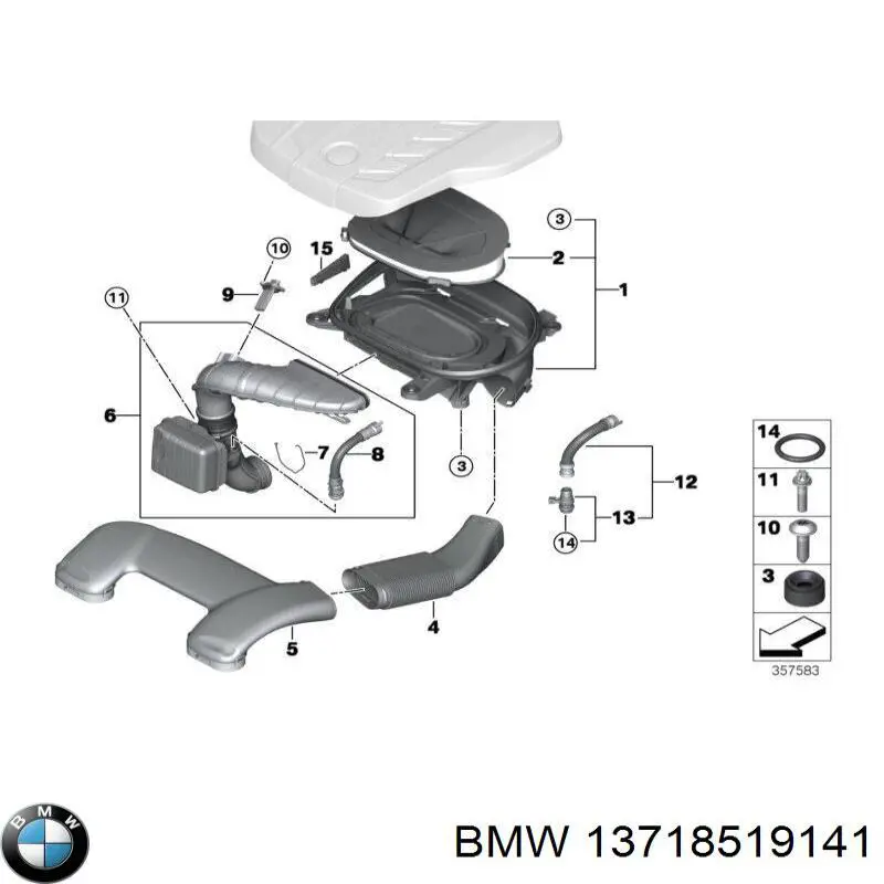  BMW 13718519141 precio, desde 4,39 EUR