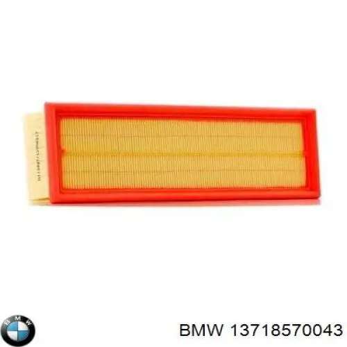 13718570043 BMW filtro de aire