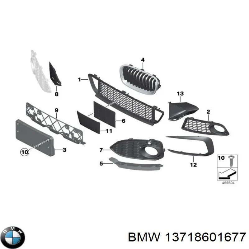 BMW 13718601677 precio, desde 100,19 EUR