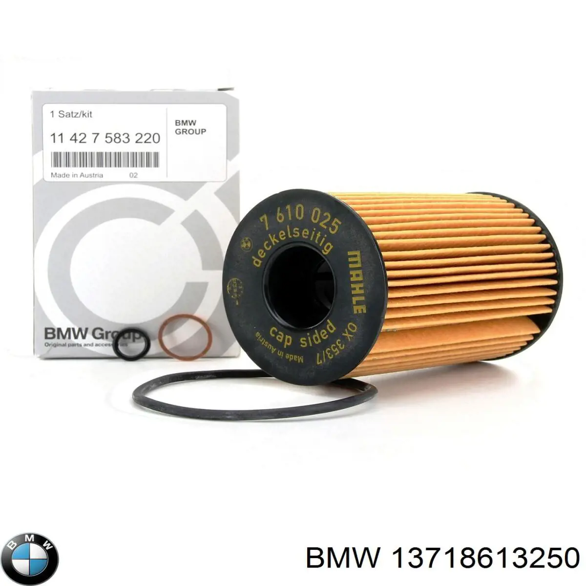 13718613250 BMW Filtro de aire de motor