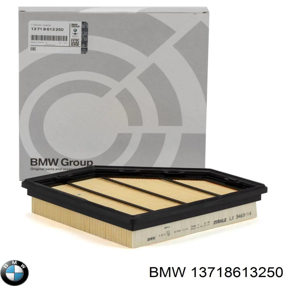 13718613250 BMW filtro de aire